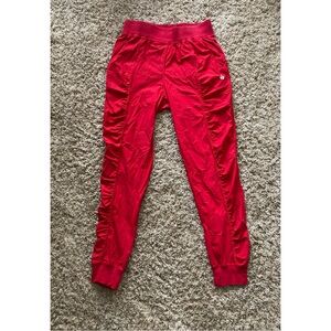 Werk (Wavryn) Women's Red Jogger Pants